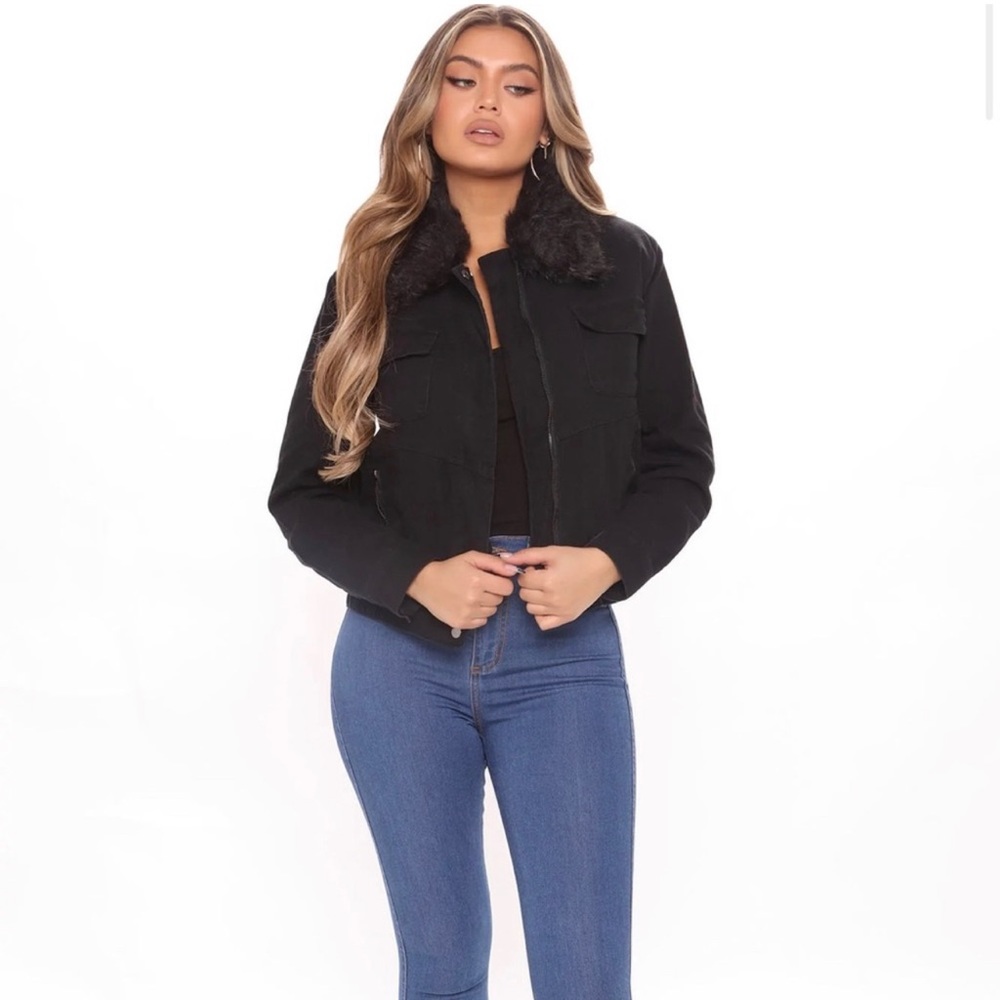 “Shes all that” Black denim Jacket